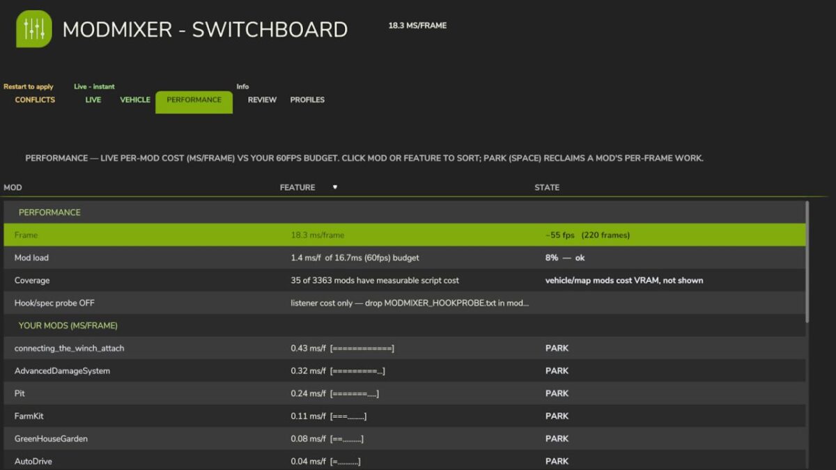 Mod Mixer v 1.4.2.1