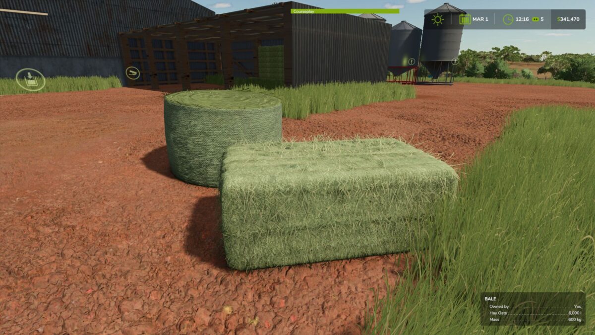 Oaten Hay Textures (Prefab) v 1.0