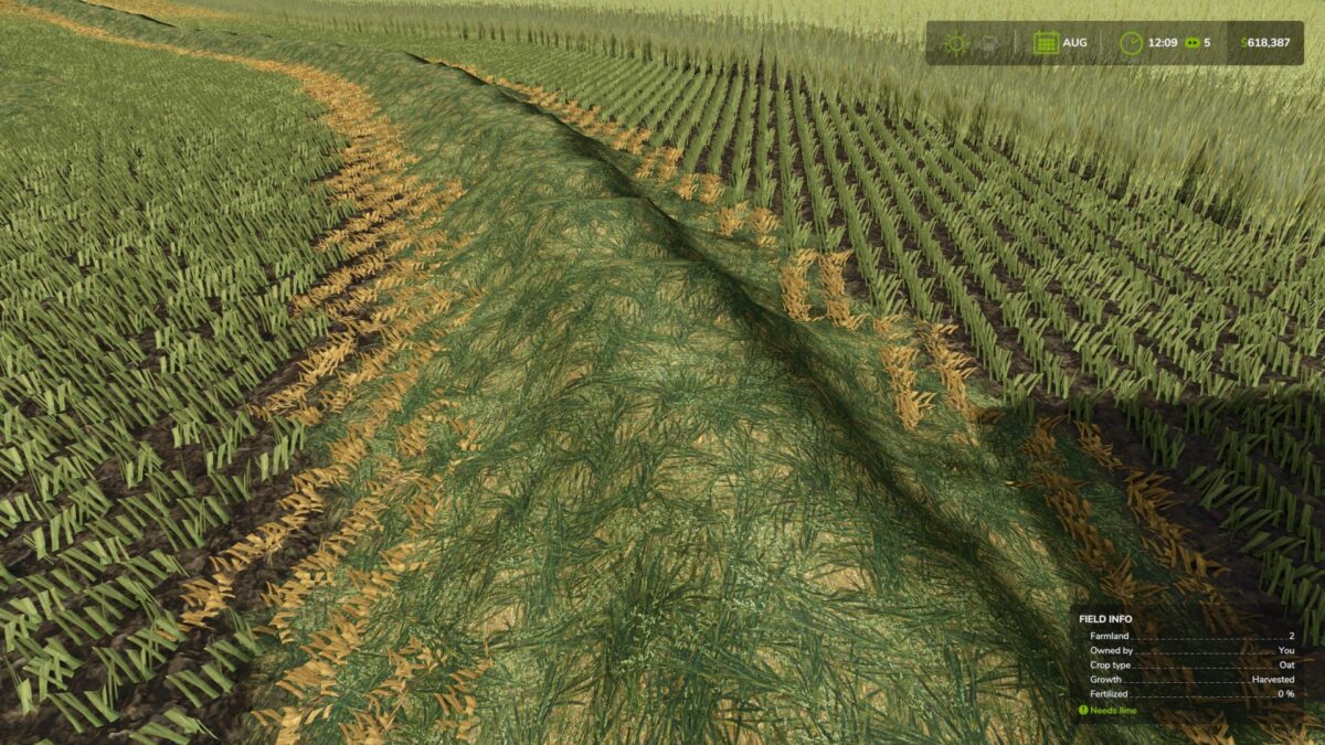 Oaten Hay Textures (Prefab) v 1.0