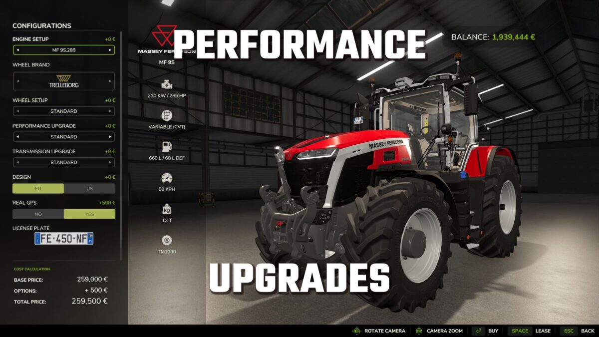 Performance Upgrades v 1.0
