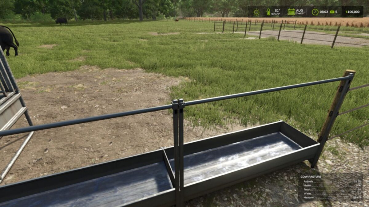 Rain Fills Water Troughs v 1.0