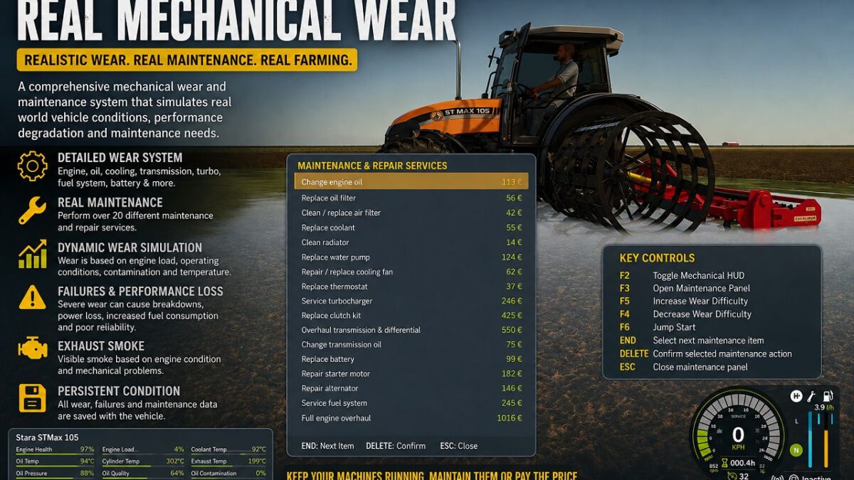 Real Mechanical Wear v 1.0.0.2