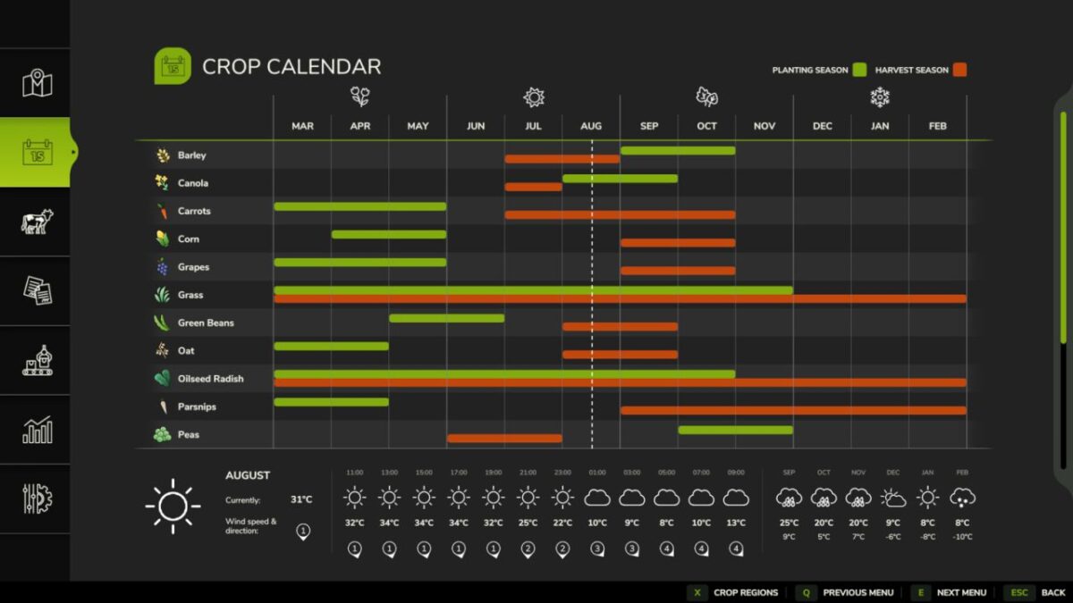 Regional Crop Calendar v 1.1.0.2