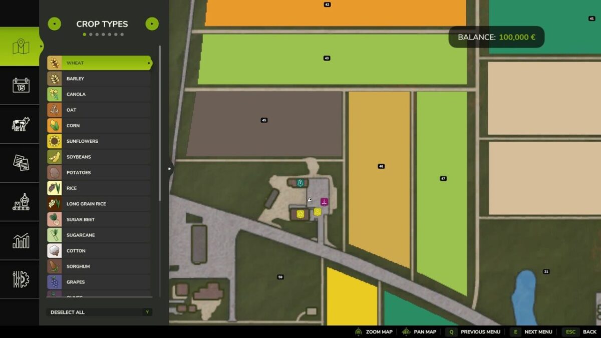 Reveal Farms on the Map v 1.0