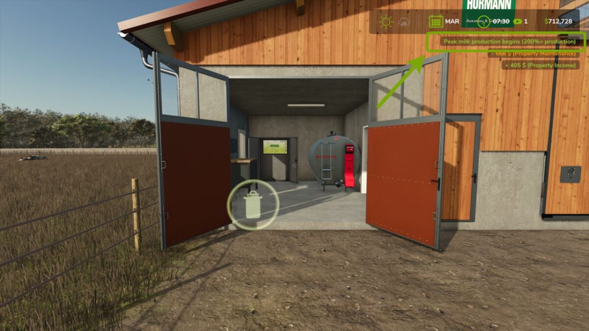 Seasonal Milk Production v 1.0.0.1