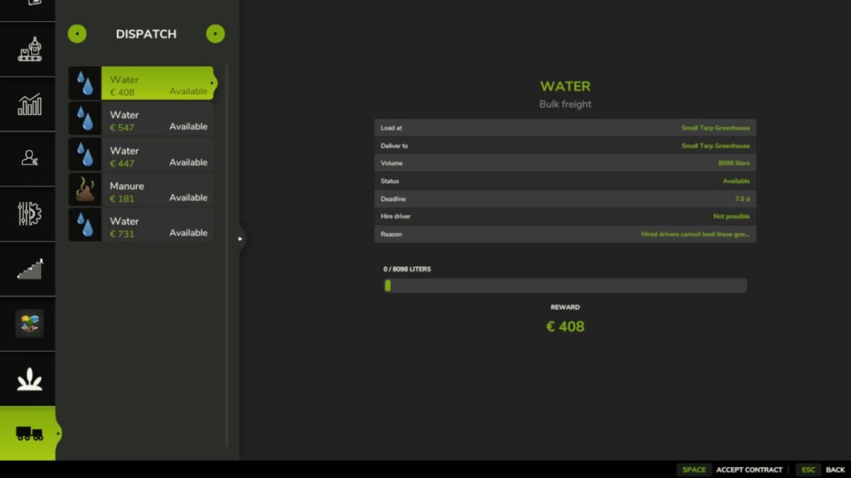 Transport Company v 1.0