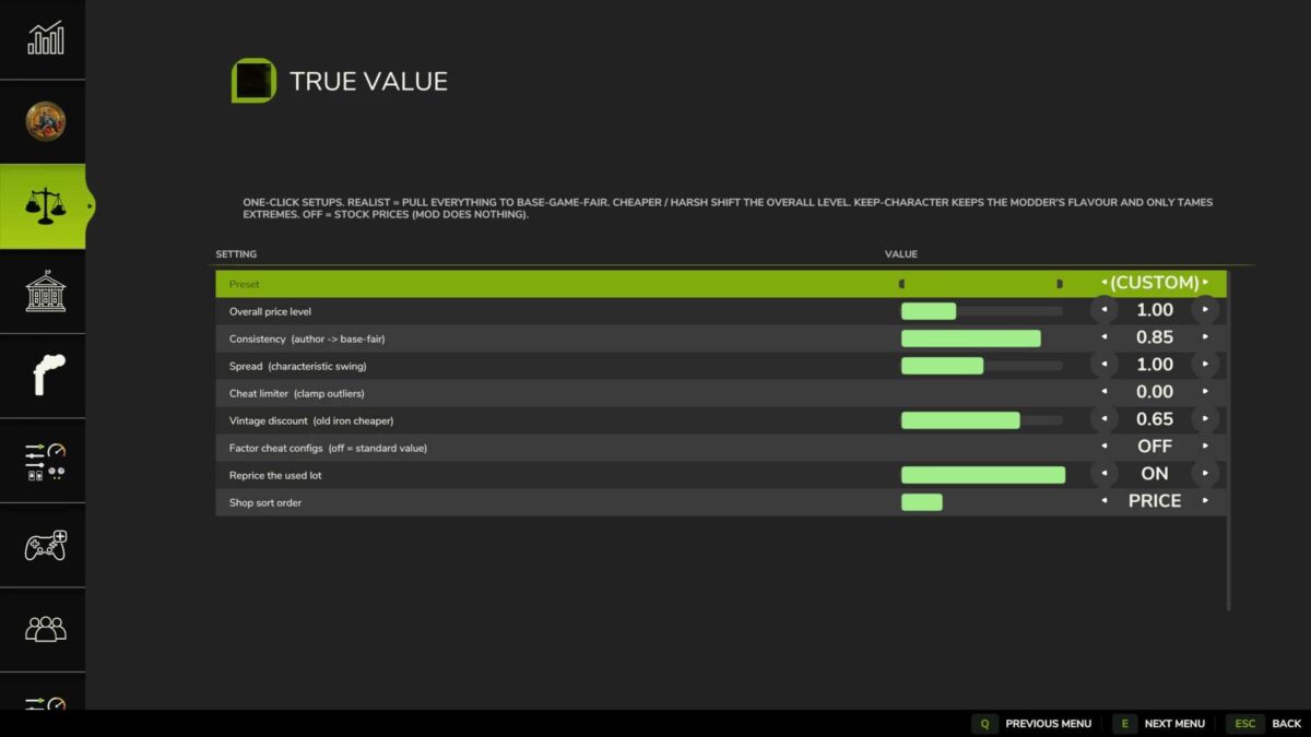 True Value v 1.0