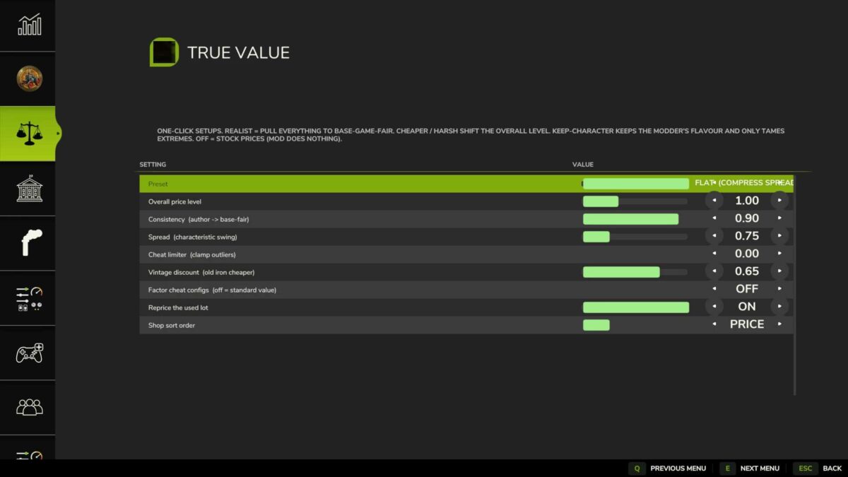True Value v 1.0