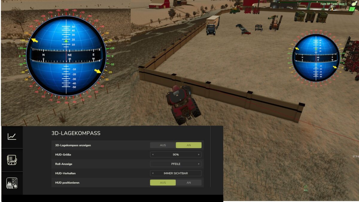 3D Attitude Compass v 1.0.3.7