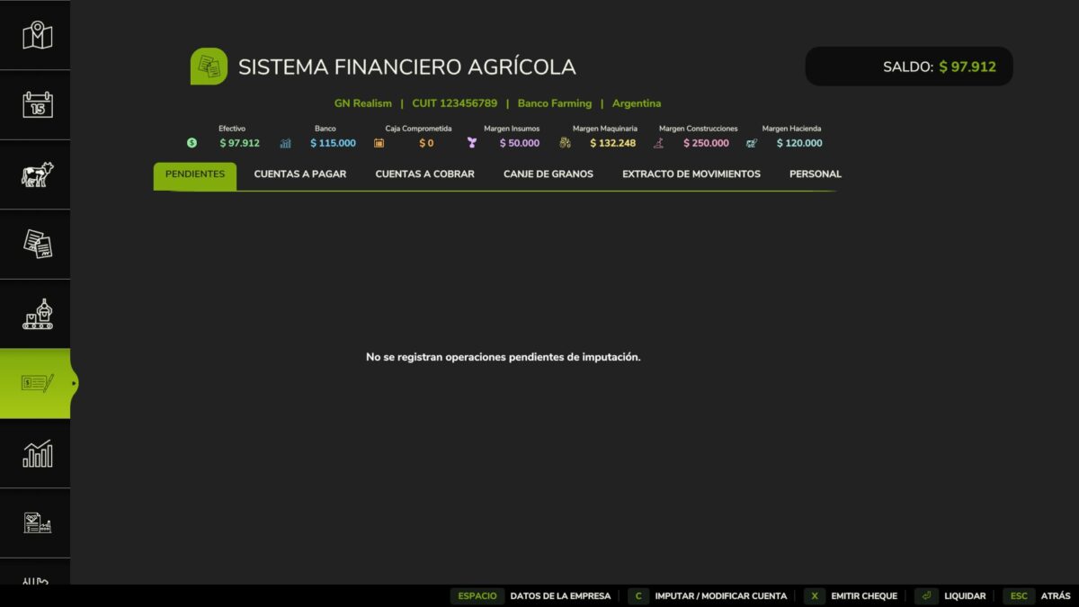 Agricultural Financial System v 1.2