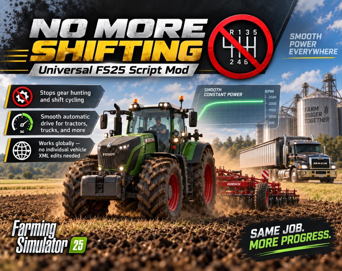 No more Gear Shifting v 1.0