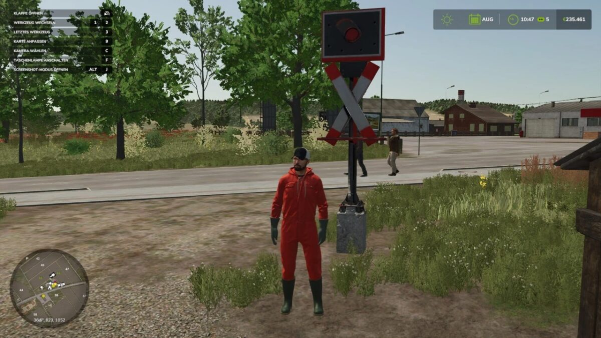 Placeable Level Crossing Signal v 1.0