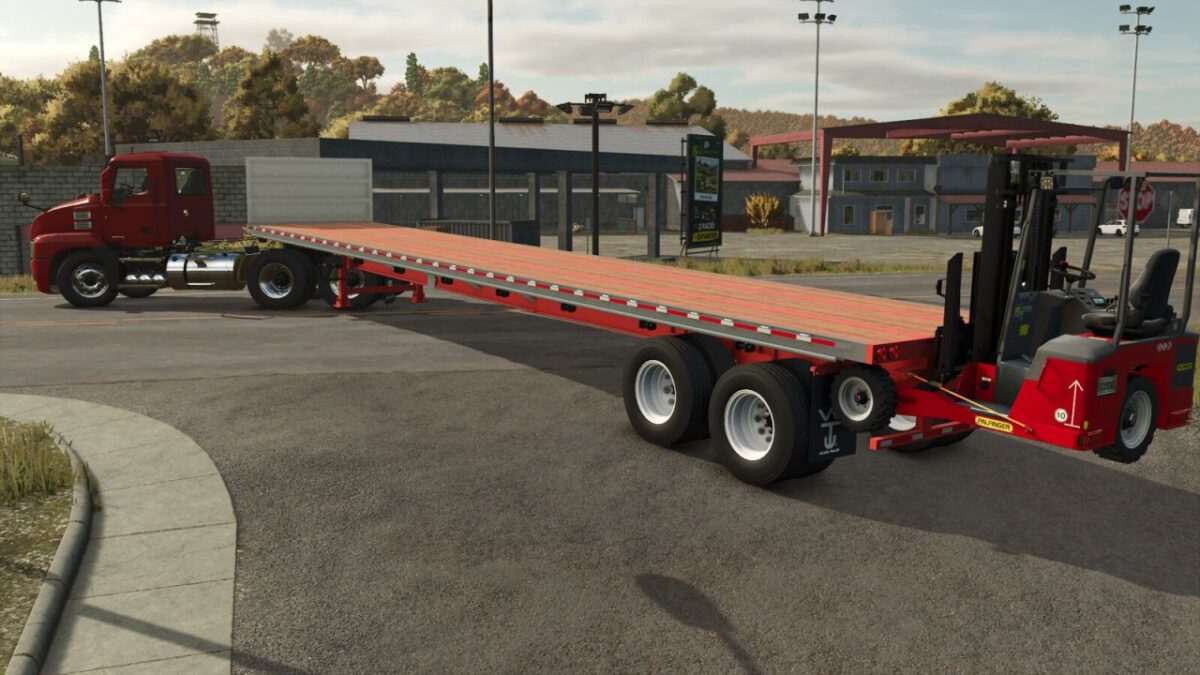 Wilson Premier Flatbed Trailer v 1.0