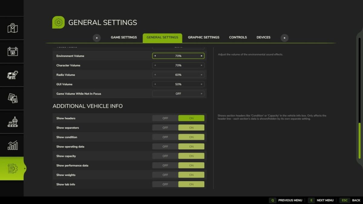 Additional Vehicle Info v 1.0
