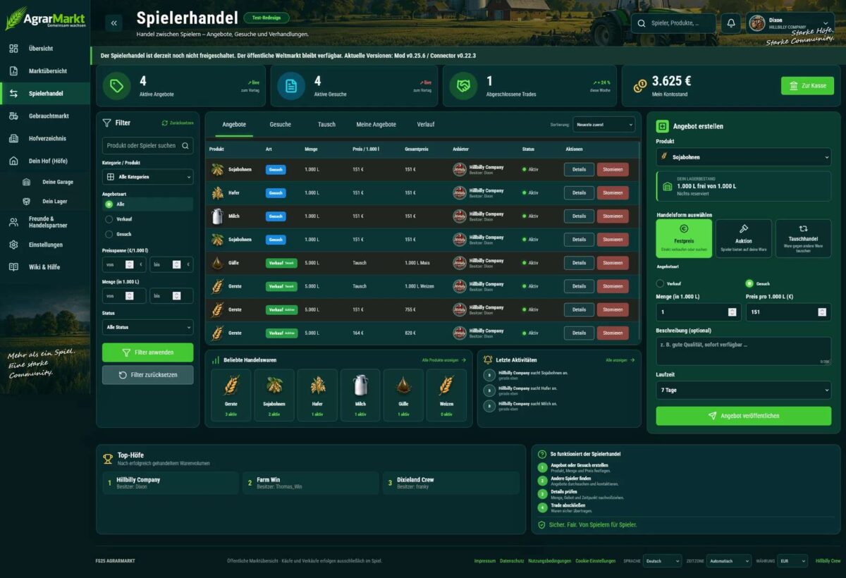 Agrar Markt v 0.25.23