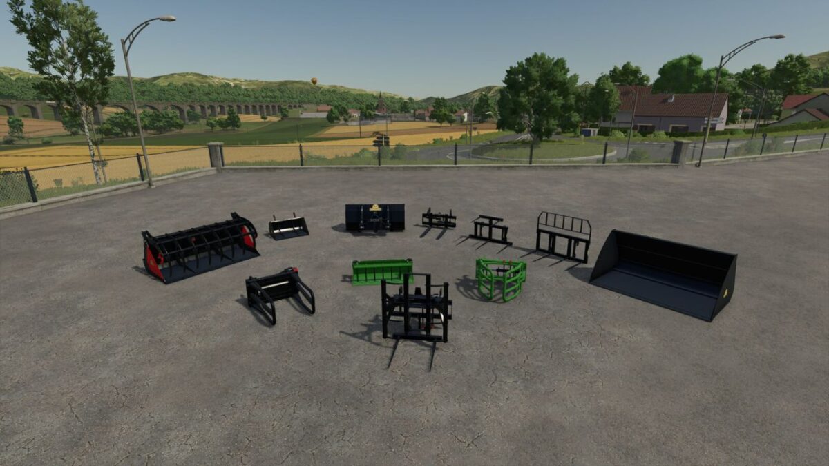Agromanut Frontloader Tools Pack v 1.0.0.2