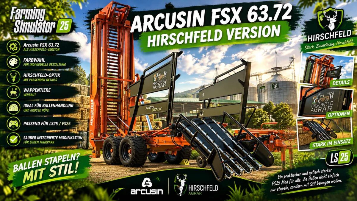 Arcusin FSX 63.72 Hirschfeld Edition v 1.0.0.1