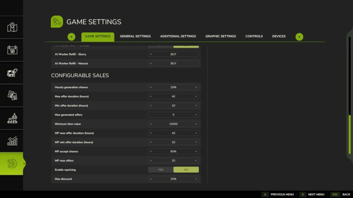 Configurable Sales v 1.0