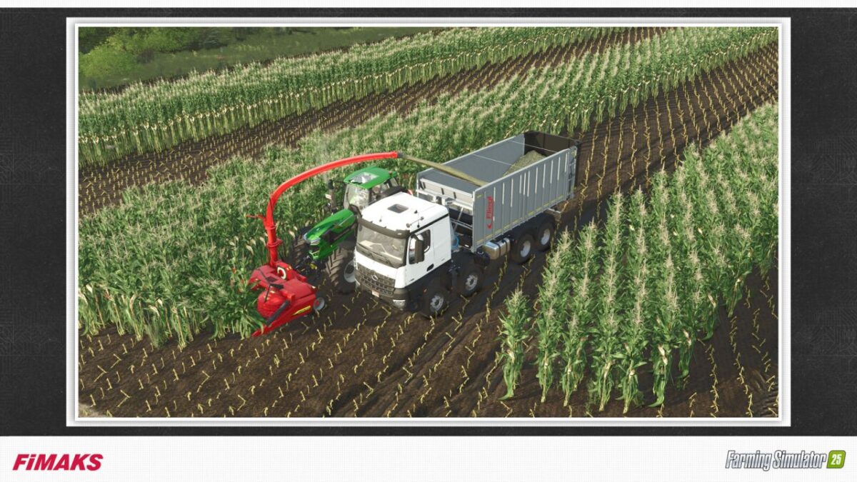 Fimaks Bigdrum 3000 Forage Harvester v 1.0