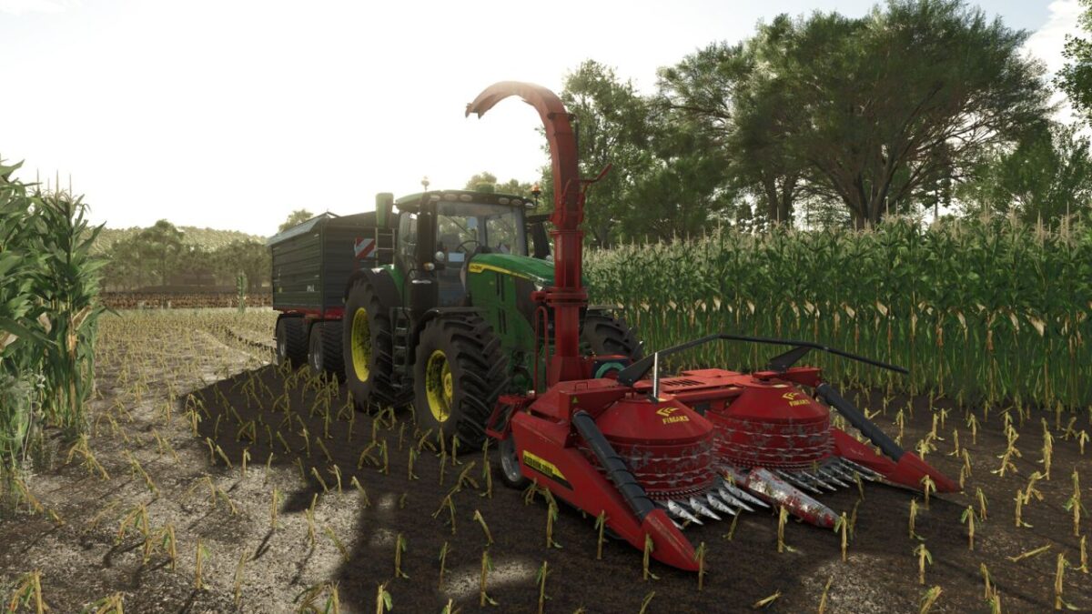 Fimaks Bigdrum 3000 Forage Harvester v 1.0