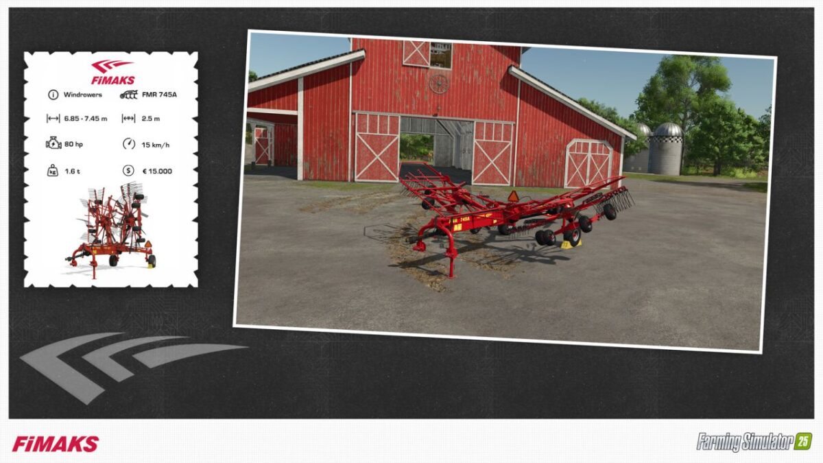 Fimaks FMR 745A Windrower v 1.0