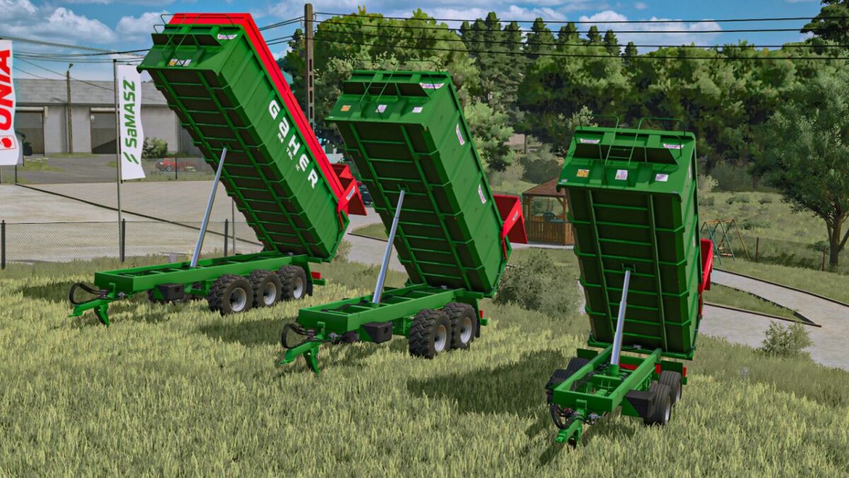 Gaher Metalic Tipping Trailers Pack v 1.5