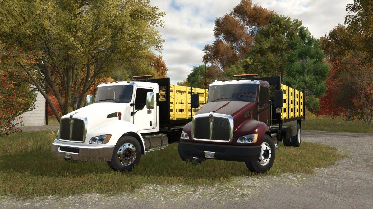 Kenworth T370 Stakebody v 1.0