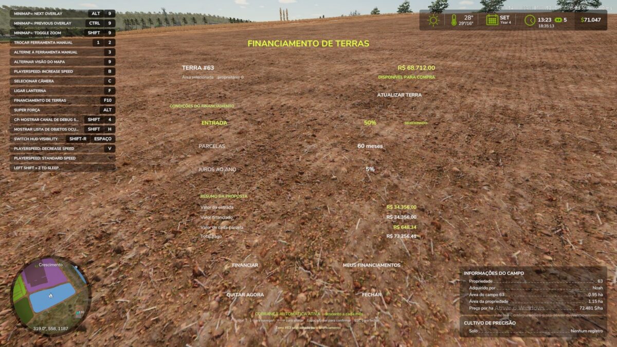 Land Financing v 1.0