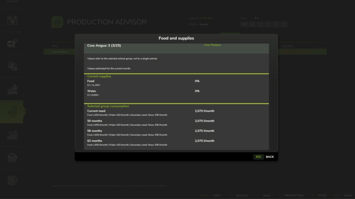 Production Advisor v 1.0