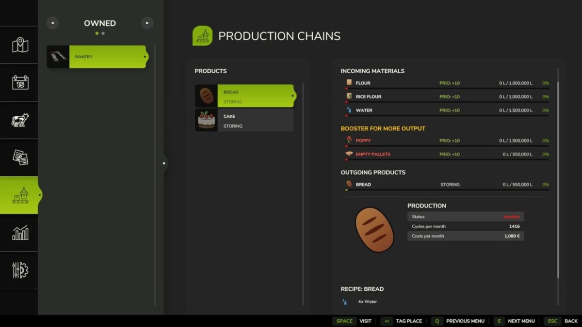 Production Booster System v 1.0