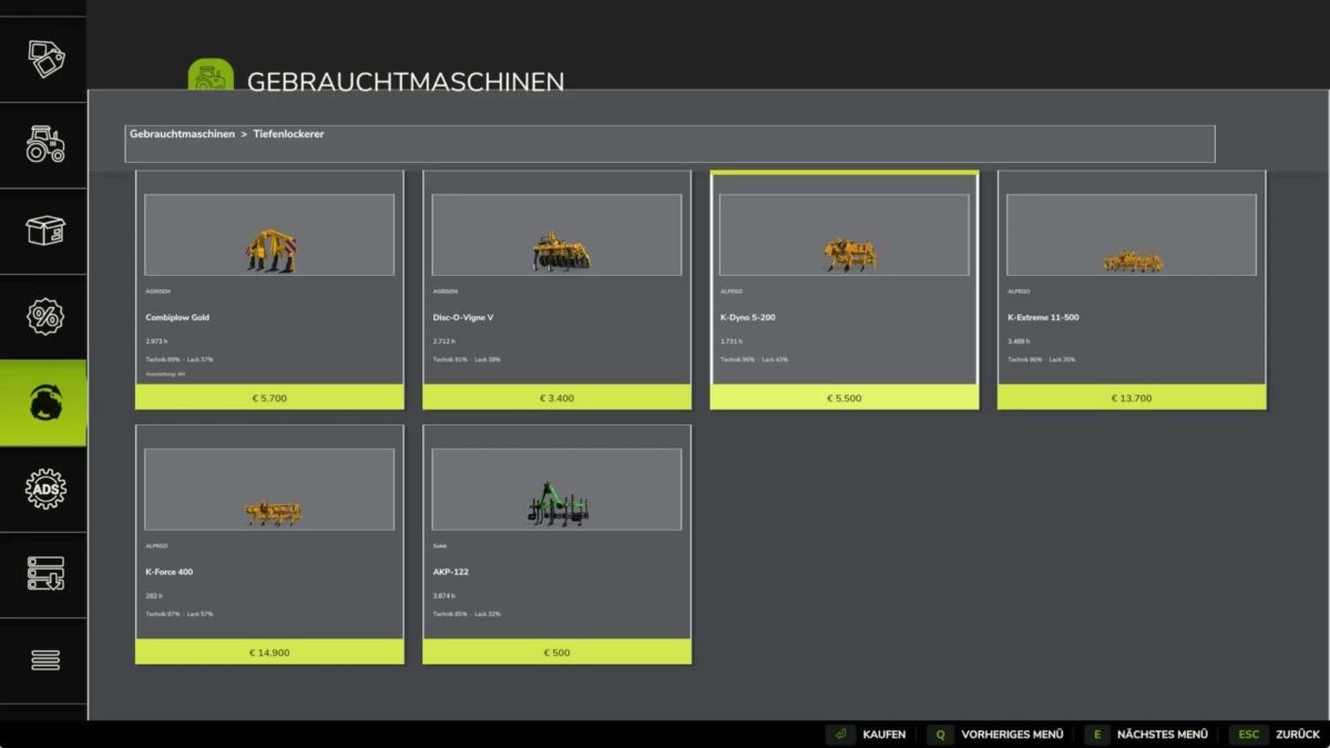 Realistic Used Machinery Market v 1.4.2.1