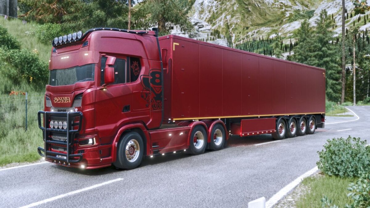 Stas Walking Floor Trailer v 1.2