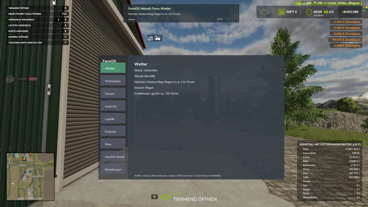 Weather Forecast HUD v 1.2