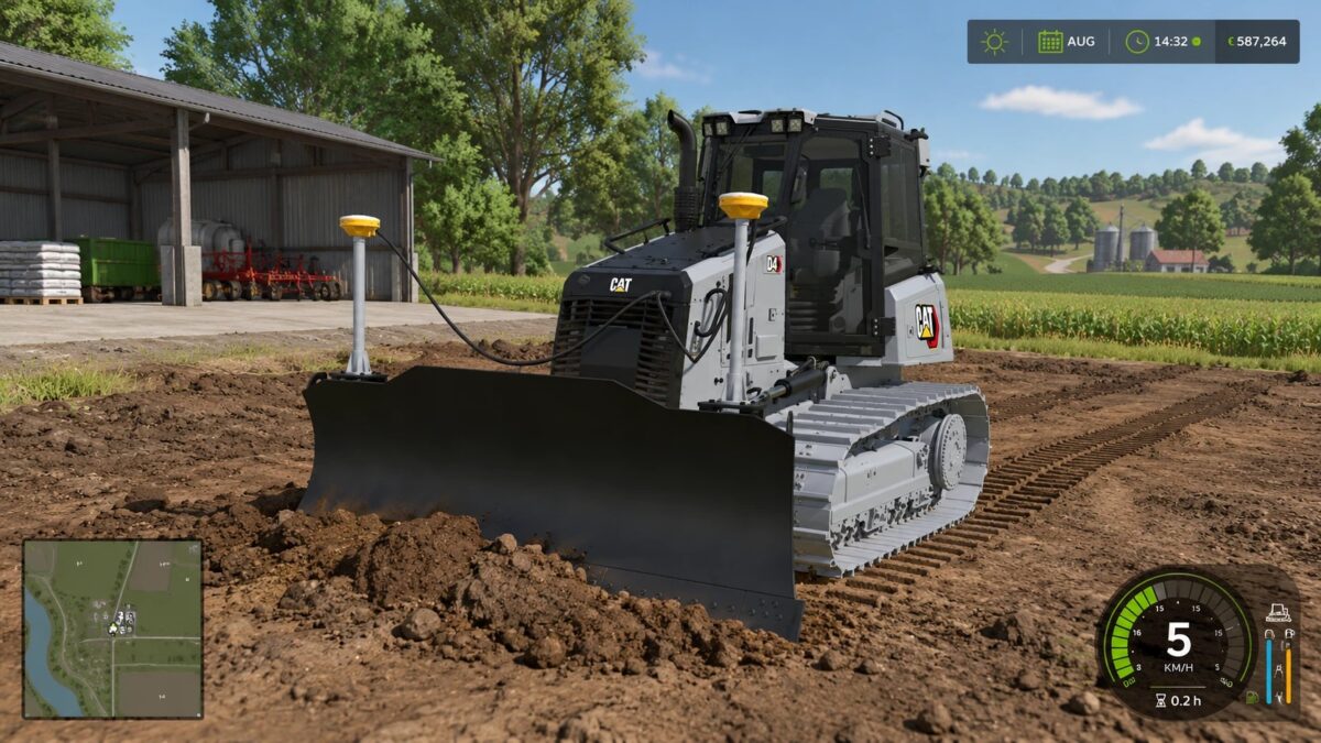 Cat D4 Dozer v1.0