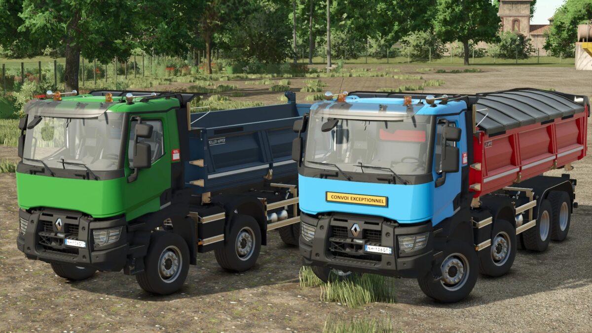 Renault K480 Meiller Kipper Edit v2.0
