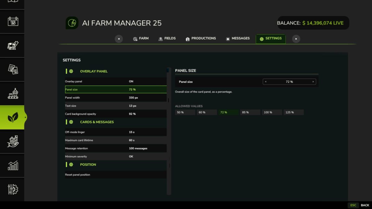 AI Farm Manager v 3.1.9.0