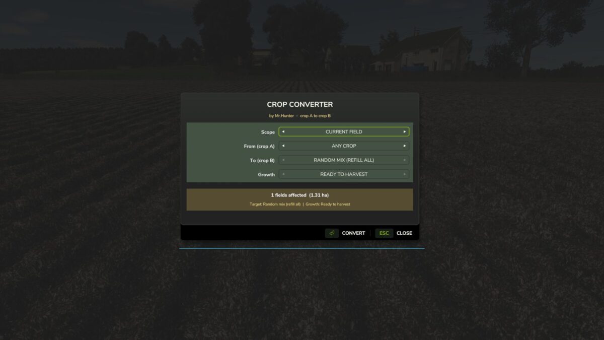 Crop Converter v 1.1