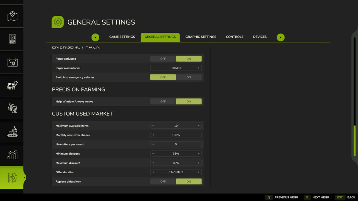 Custom Used Market v1.0.0.0