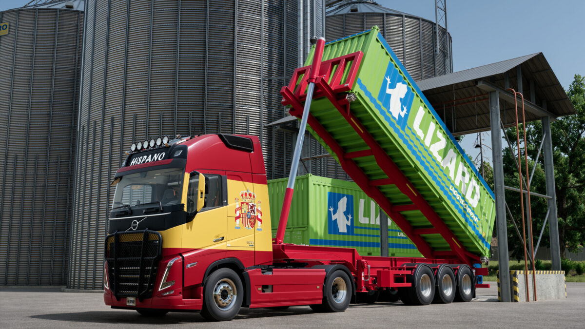 Fliegl Tipping Container Trailer v1.0.0.0