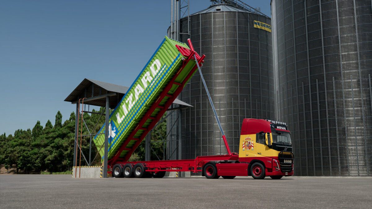 Fliegl Tipping Container Trailer v1.0.0.0