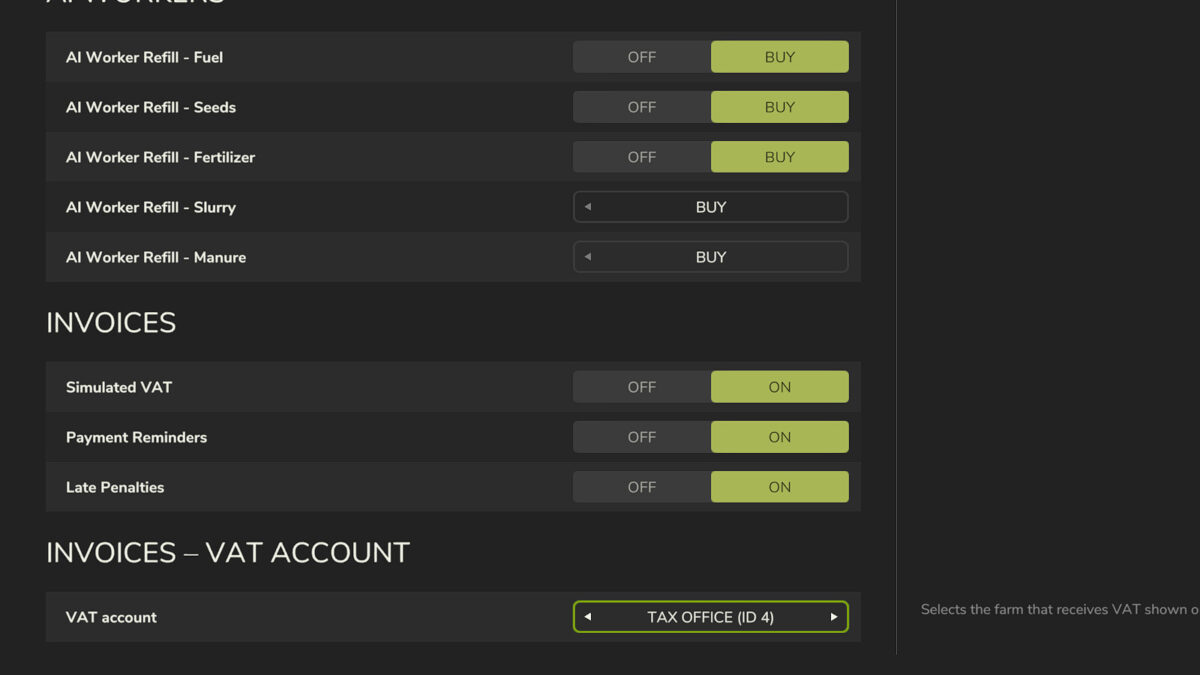 Invoice VAT Account v1.0.0.0