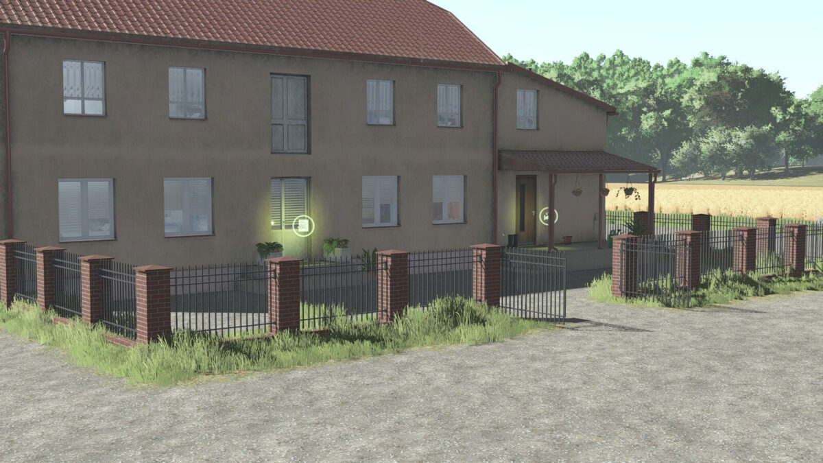 Red Brick And Metal Fence v1.1.0.0