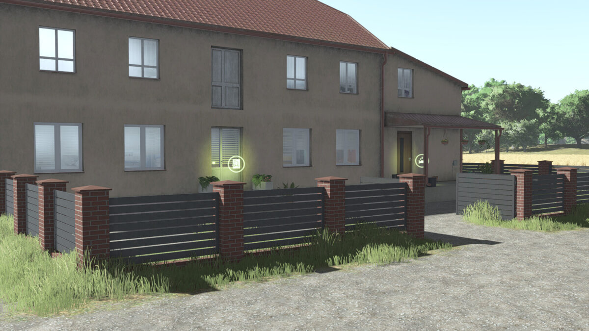 Red Brick And Metal Fence v1.1.0.0