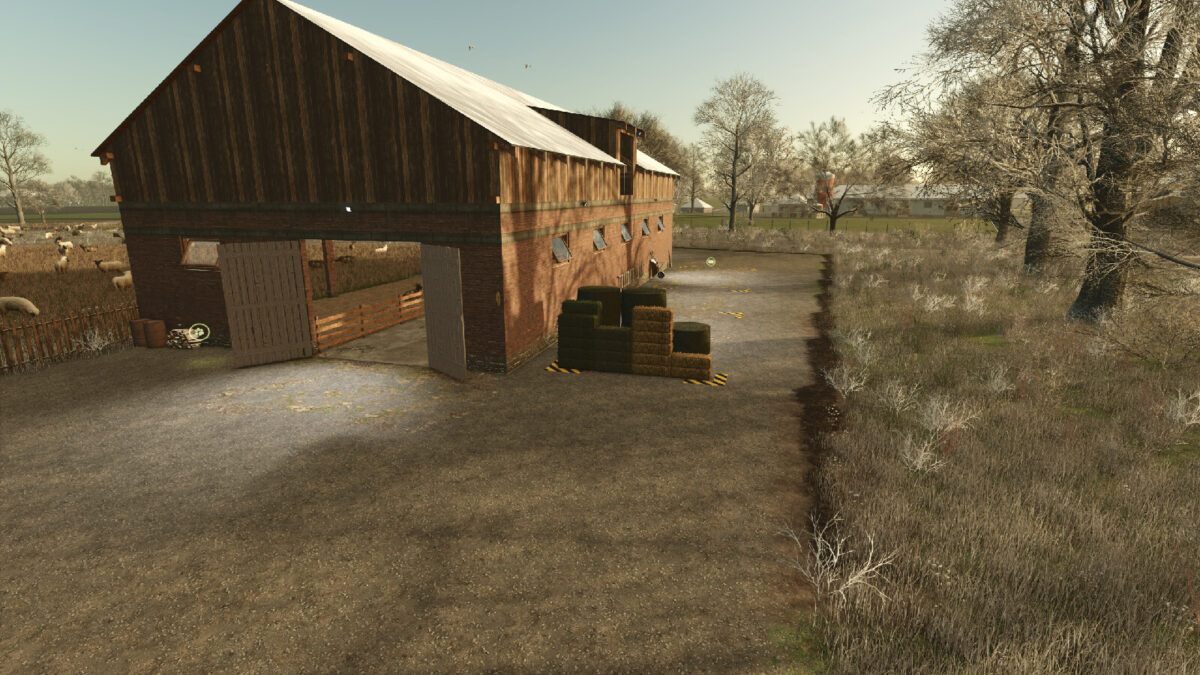 Sheep Goat Barn With Bale Storage v1.0.0.0