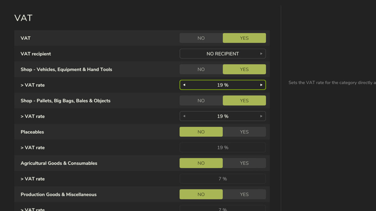VAT System v1.0.0.0