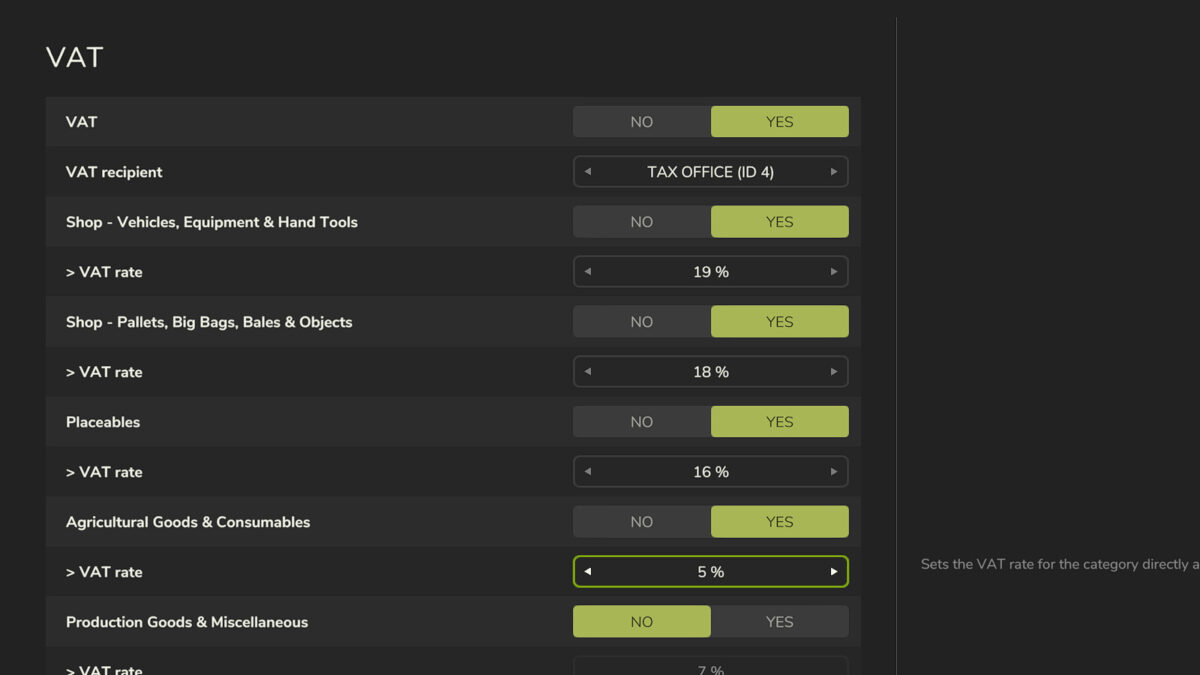VAT System v1.0.0.0