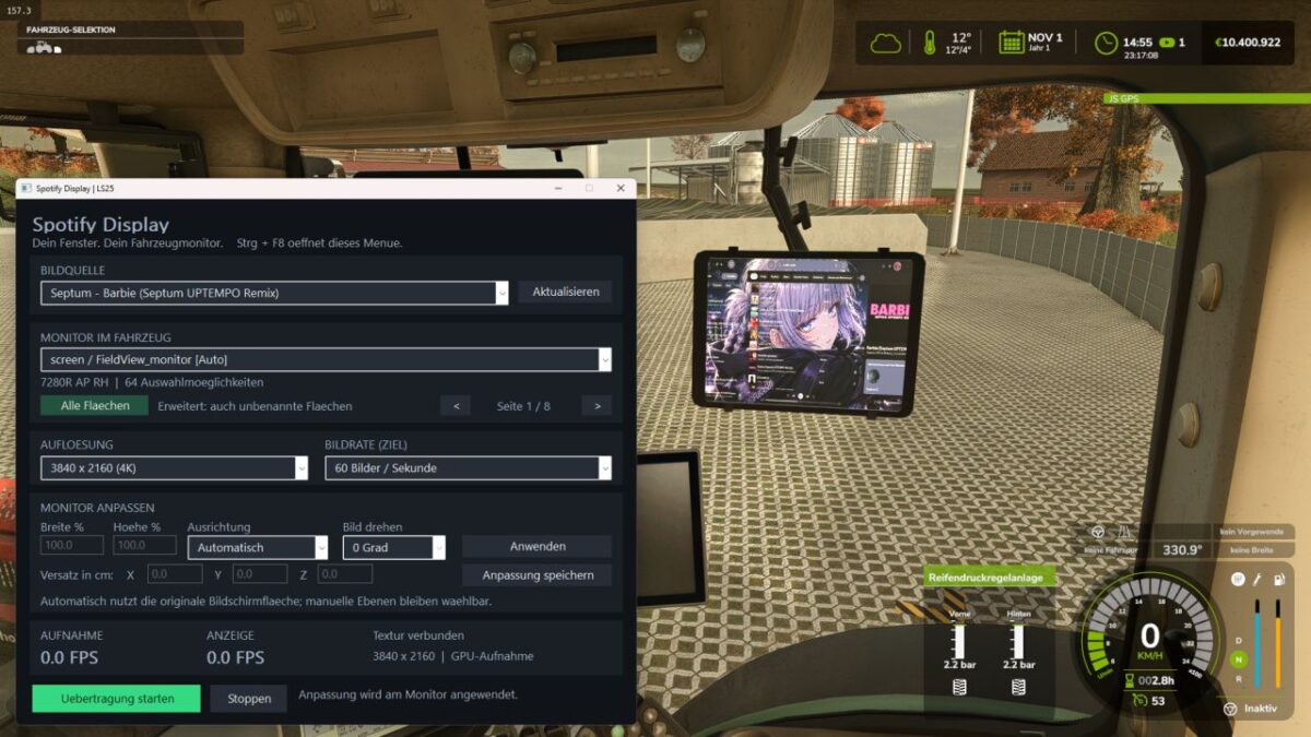 Windows Applications Ingame Screen v1.0 BETA 2